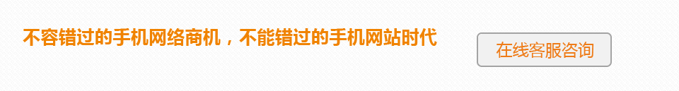 不容錯(cuò)過的手機(jī)網(wǎng)絡(luò)商機(jī)，不能錯(cuò)過的手機(jī)網(wǎng)站時(shí)代